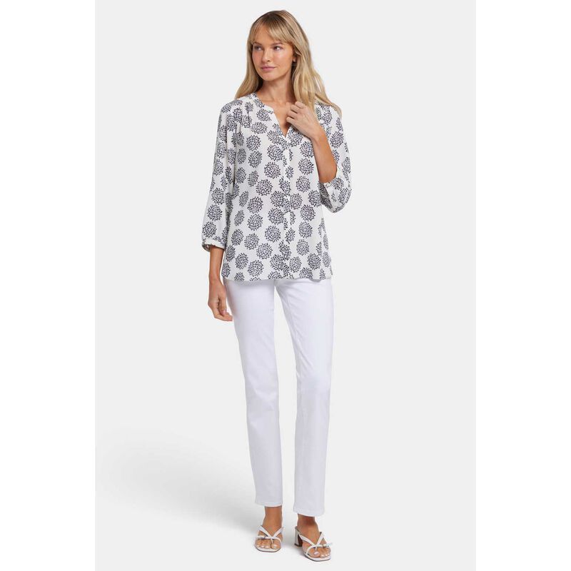 NYDJ Pintuck Blouse image number 2